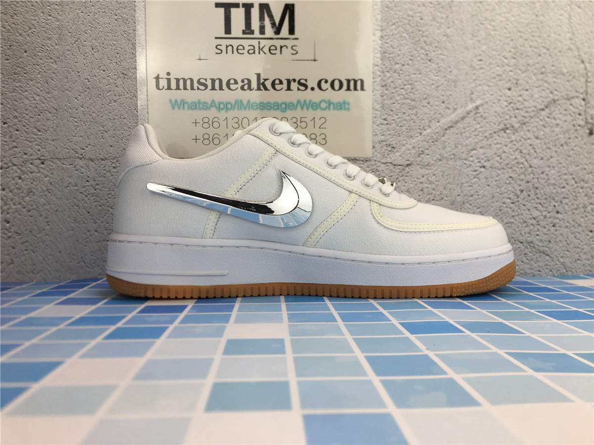 Travis Scott x Nike Air Force 1 Low Travis Scott-White AQ4211 100